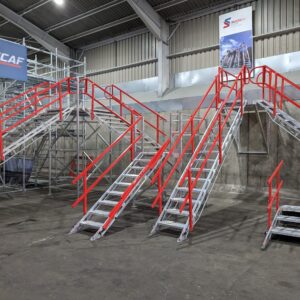 temporary stairs