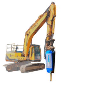 Hushtec Rock Breaker Attachment for Noise Reduction