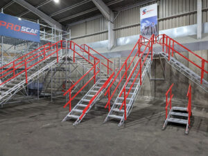 one Temporary Stairs