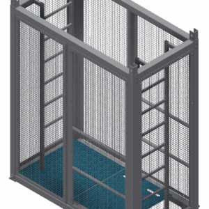 SafeRise Ladder Module - Flat-Packed Steel Modular Ladder System