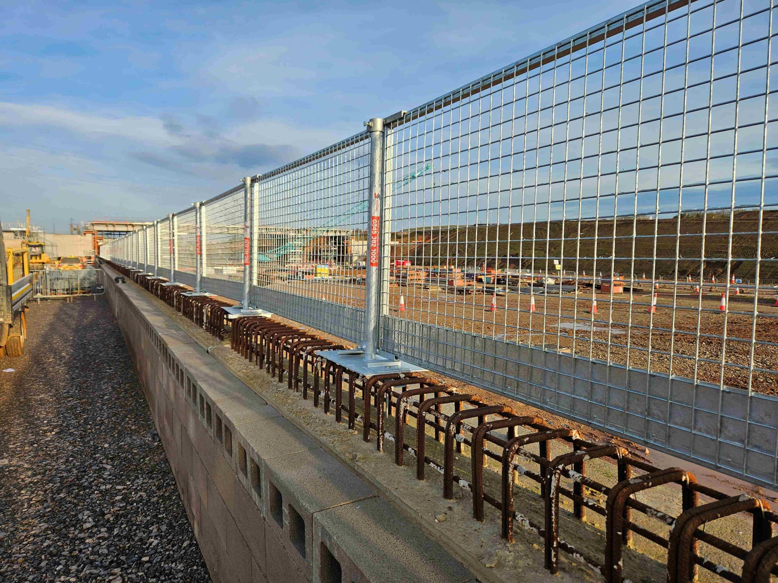 Rebar Edge Protection Post